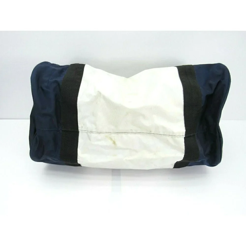 VTG Tommy Hilfiger Duffel Bag Travel Gym Workout Red/Blue Spell‎ Out Color Block